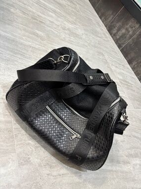 Vanderpump Graphite Duffel Pet Carrier Black